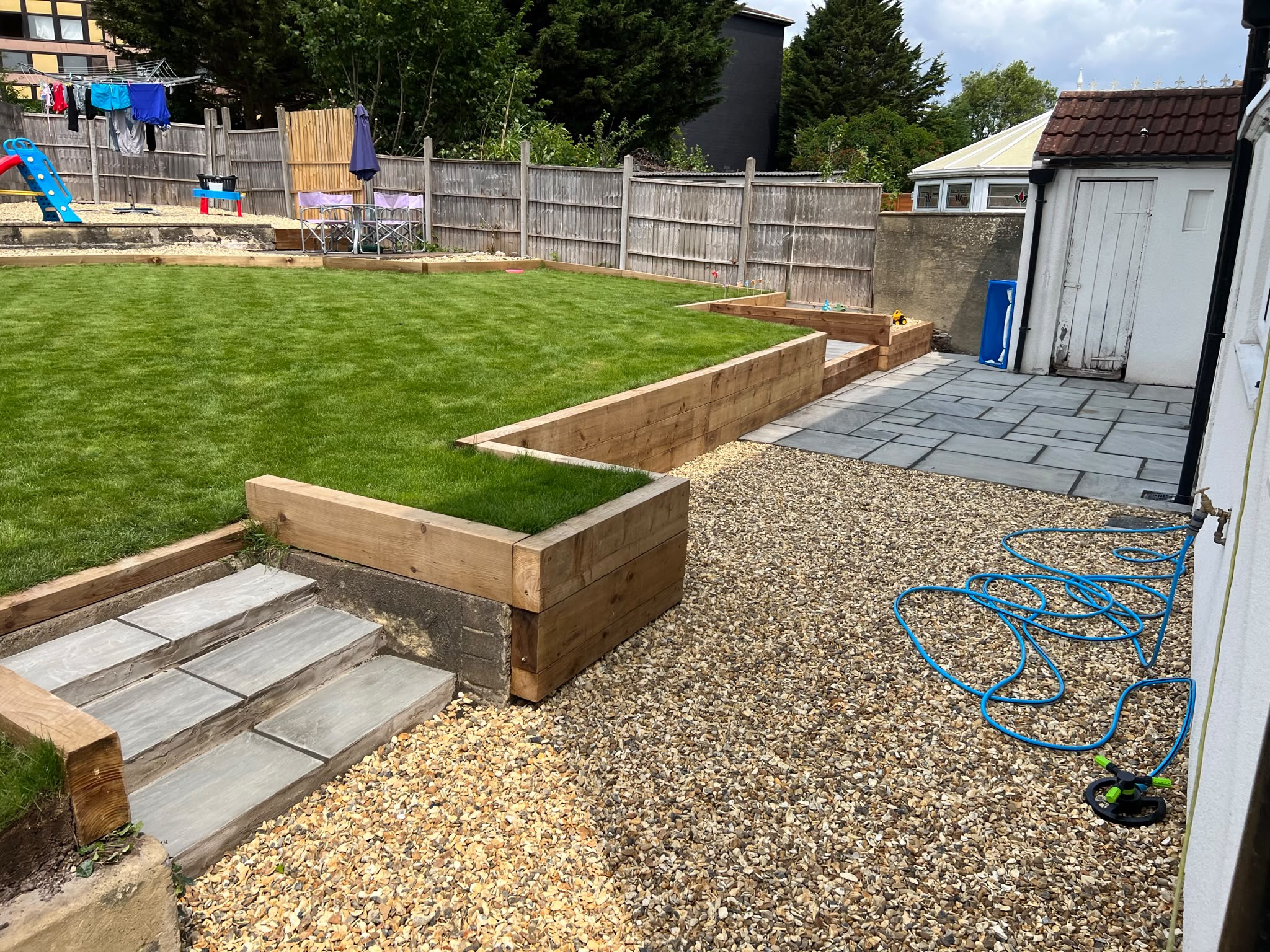 RT Landscaping completed project